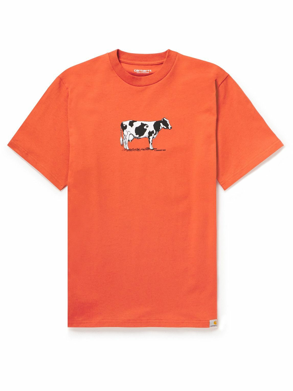 Carhartt WIP Ranch CottonJersey TShirt Orange Carhartt WIP