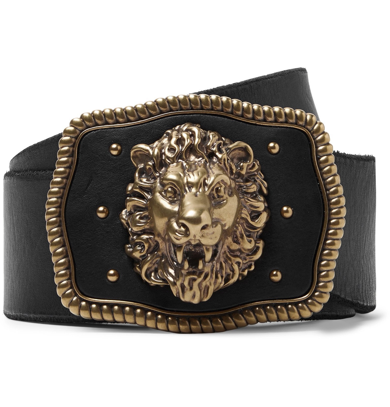 Gucci - 5cm Black Leather Belt - Black Gucci