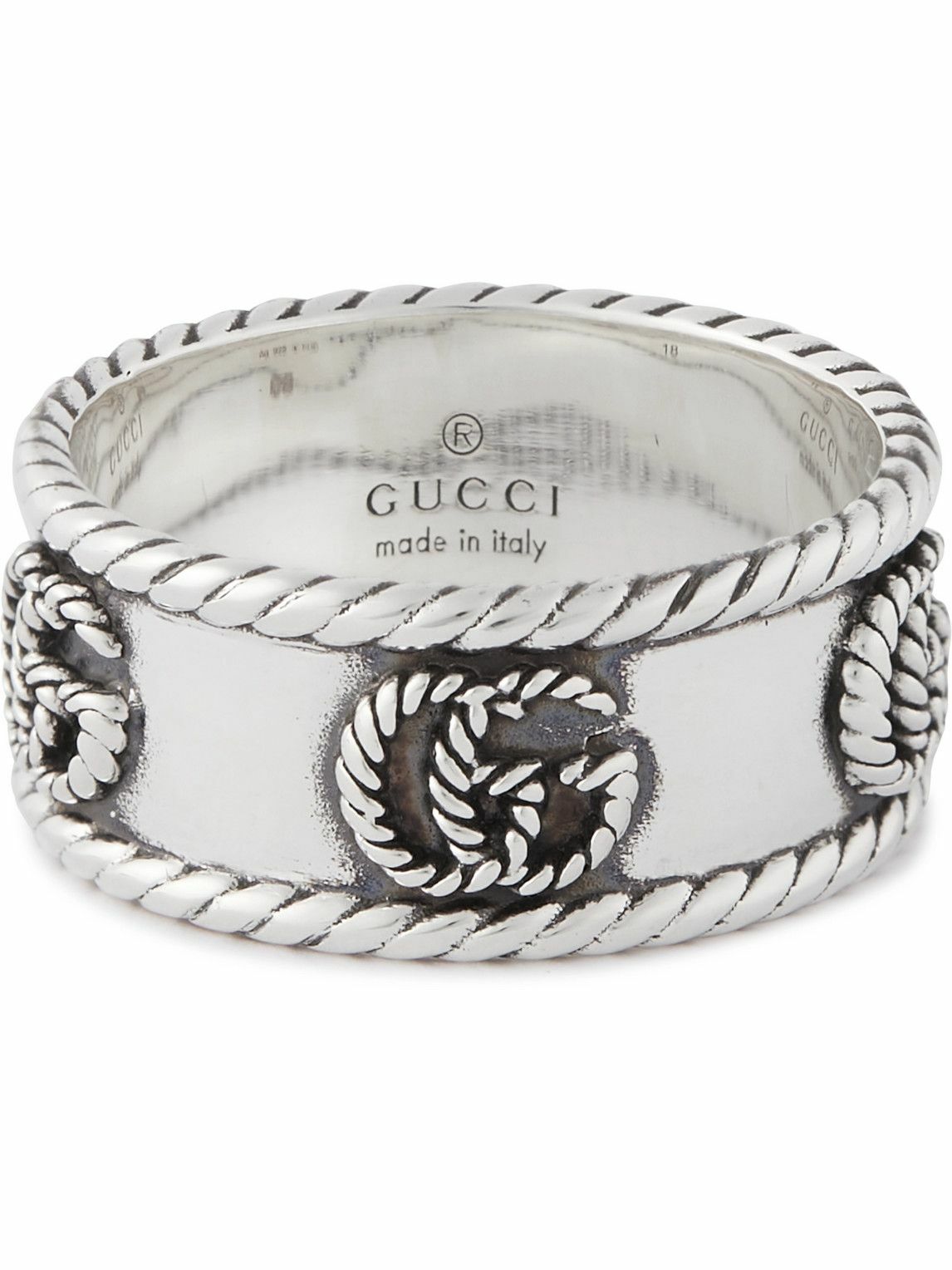GUCCI Silver Ring Silver Gucci