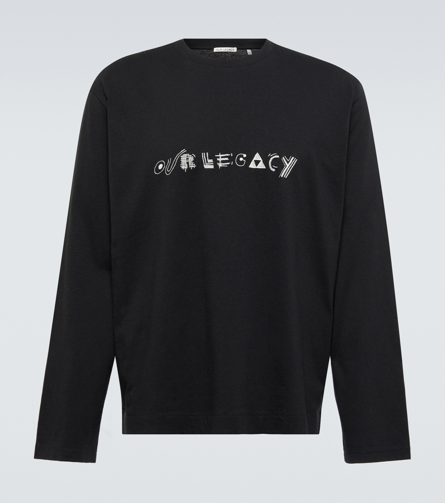 Our Legacy - Embroidered cotton T-shirt Our Legacy