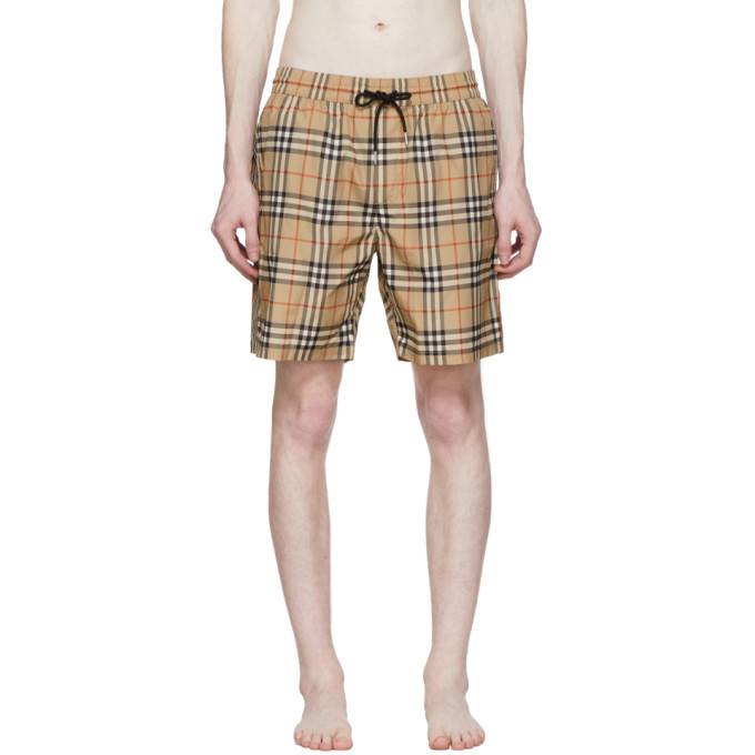 burberry guildes swim trunks