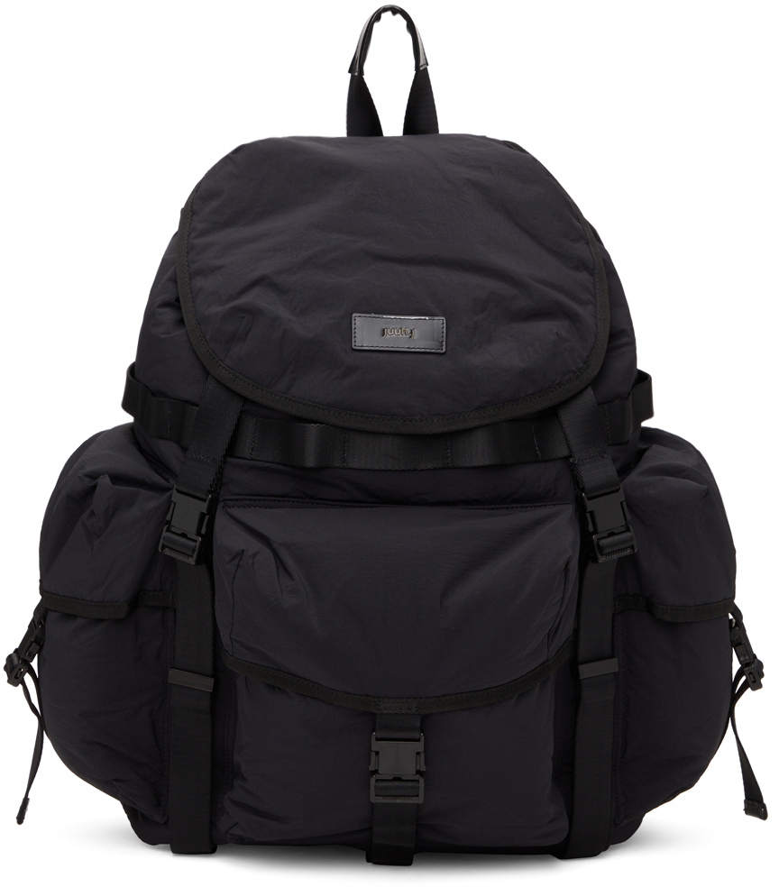 Juun.J Black Insulated Backpack Juun.J