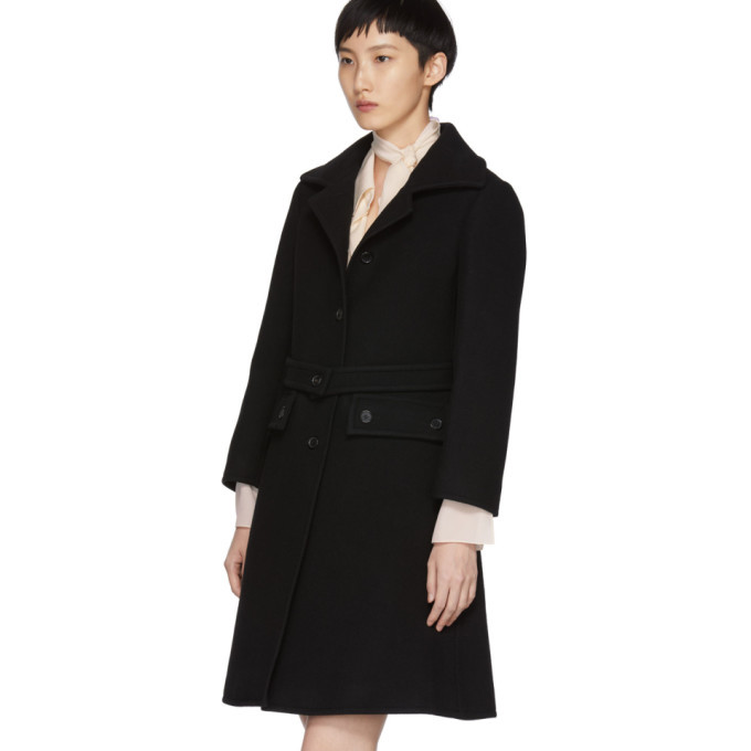 chloe black coat