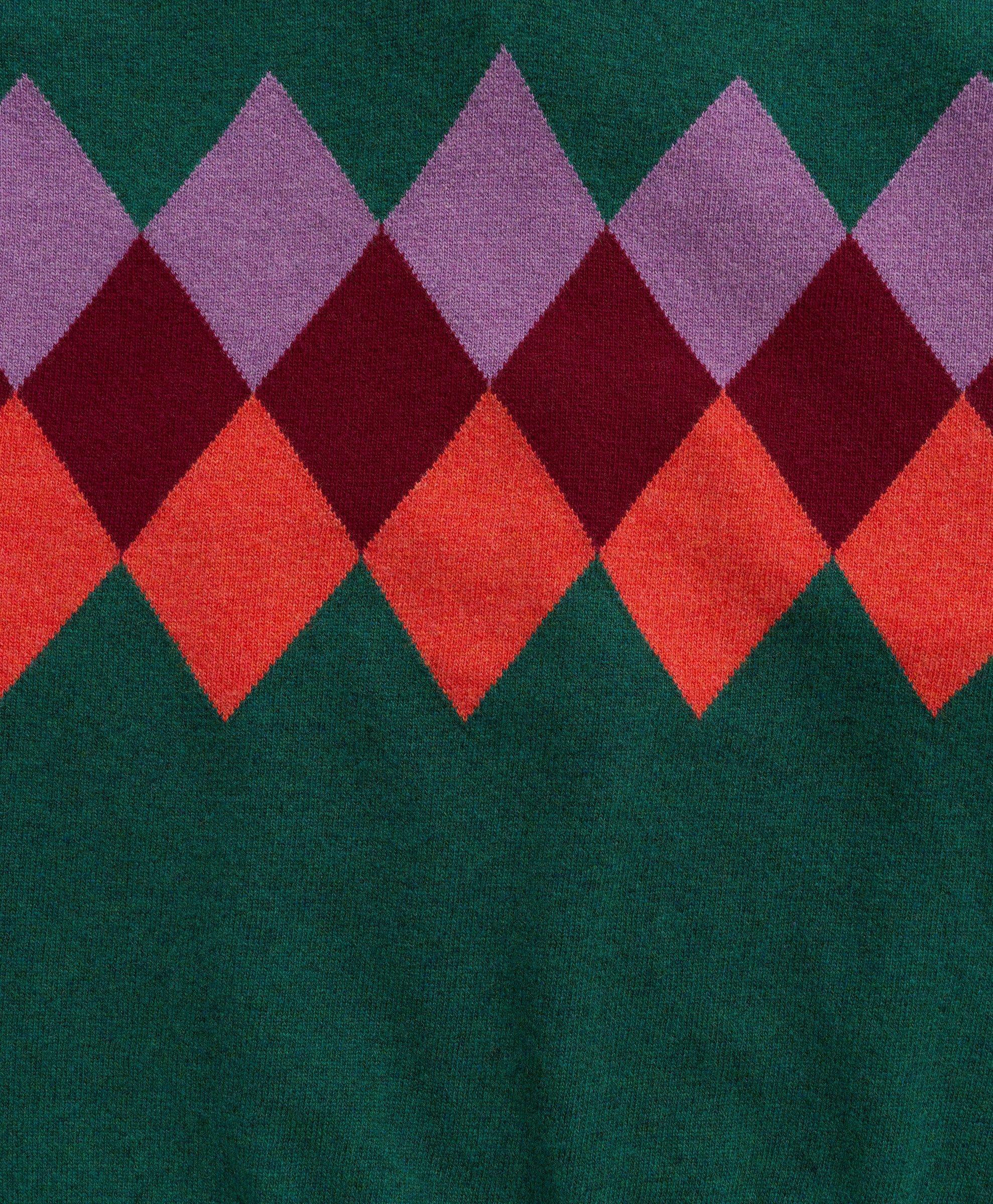 Brooks Brothers Men's Lambswool Argyle Sweater Vest | Green
