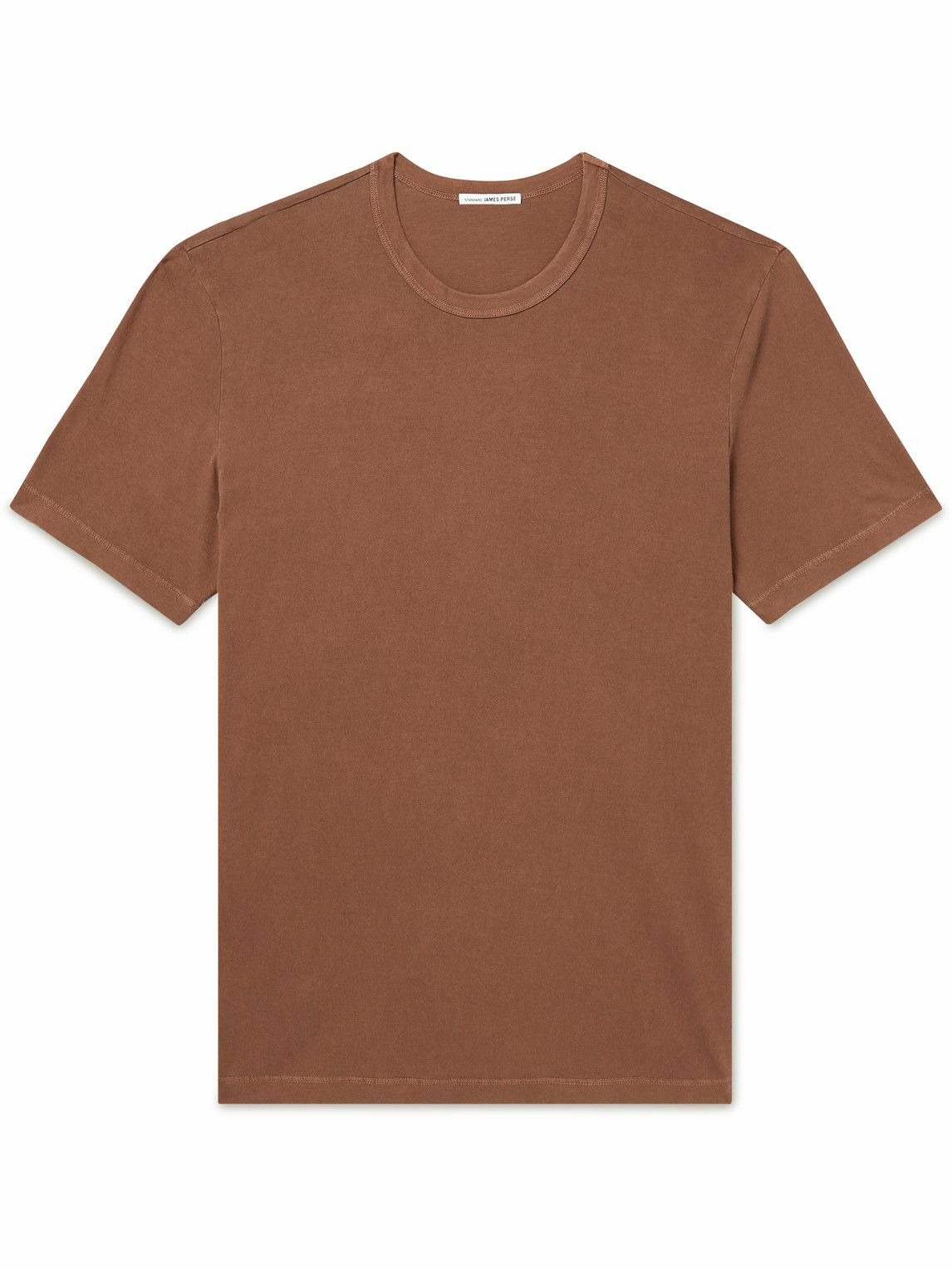 James Perse - Cotton-Jersey T-Shirt - Brown James Perse