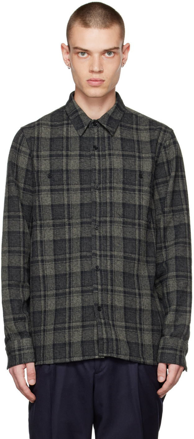 Officine Générale Gray Ahmad Shirt Officine Generale