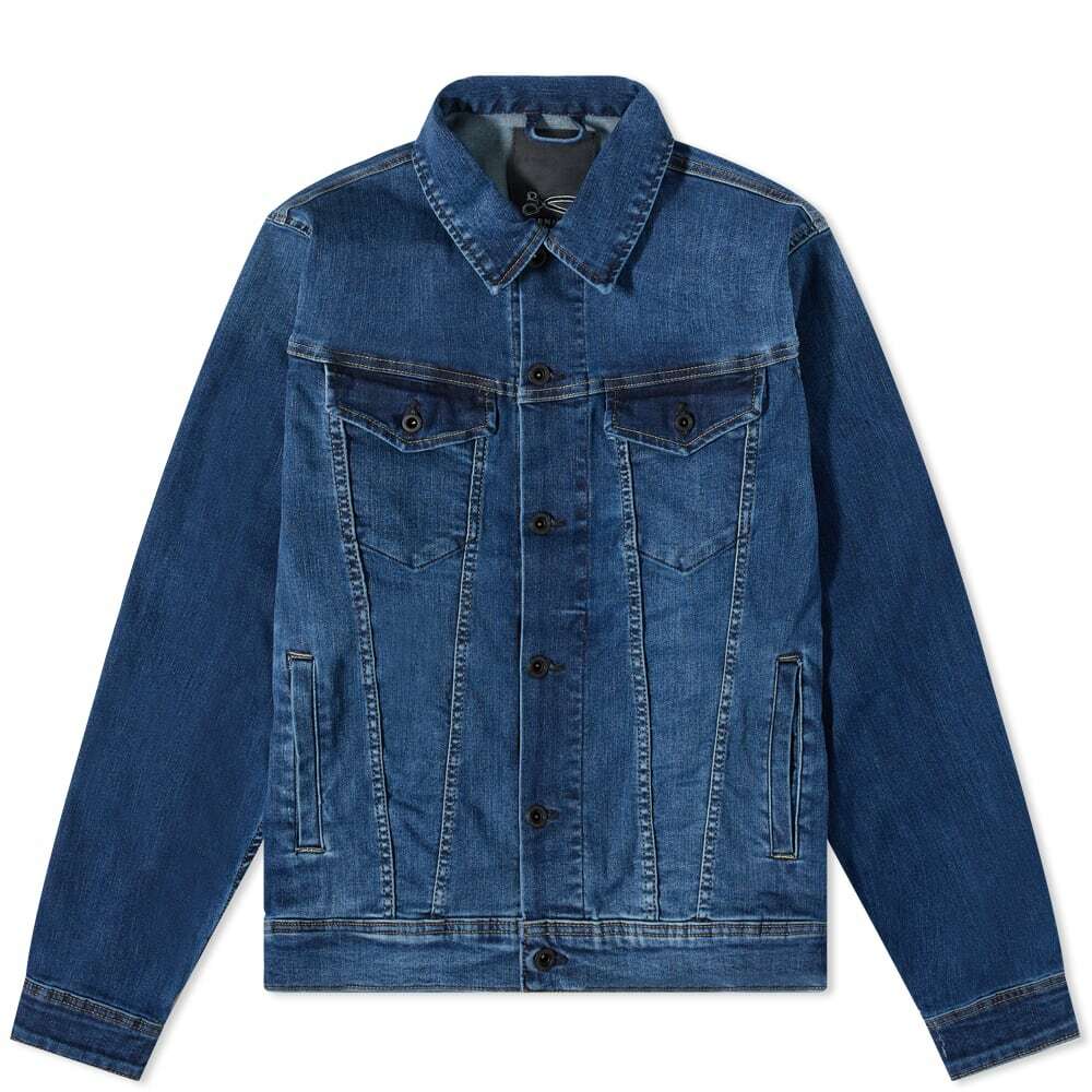 Denham Men's Amsterdam Denim Jacket in Fms Gots Blue Denham