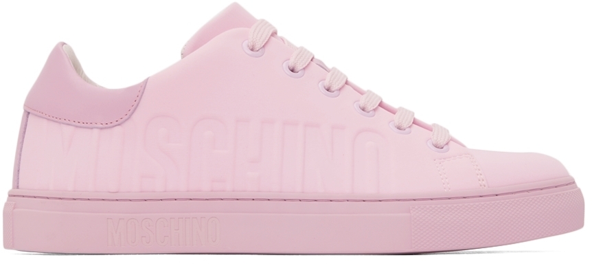 moschino pink shoes