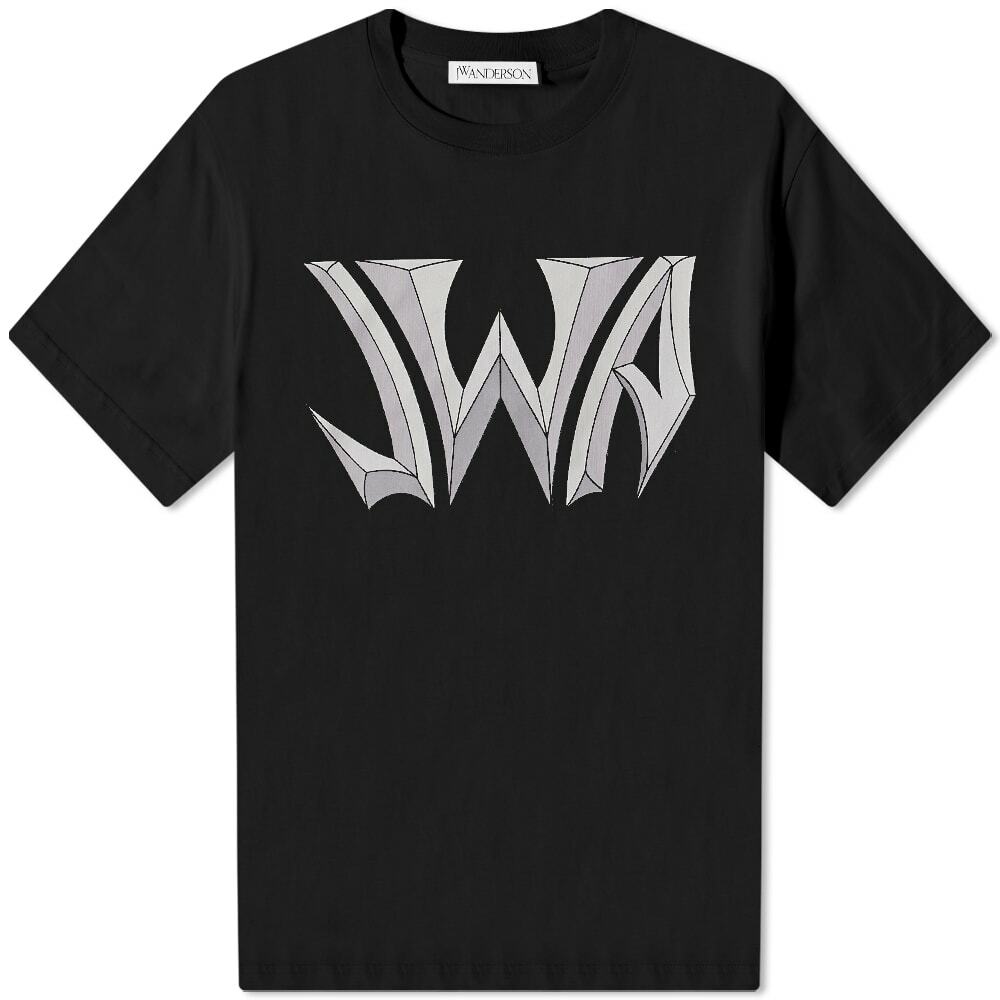 JW Anderson Gothic Logo Oversized Tee JW Anderson
