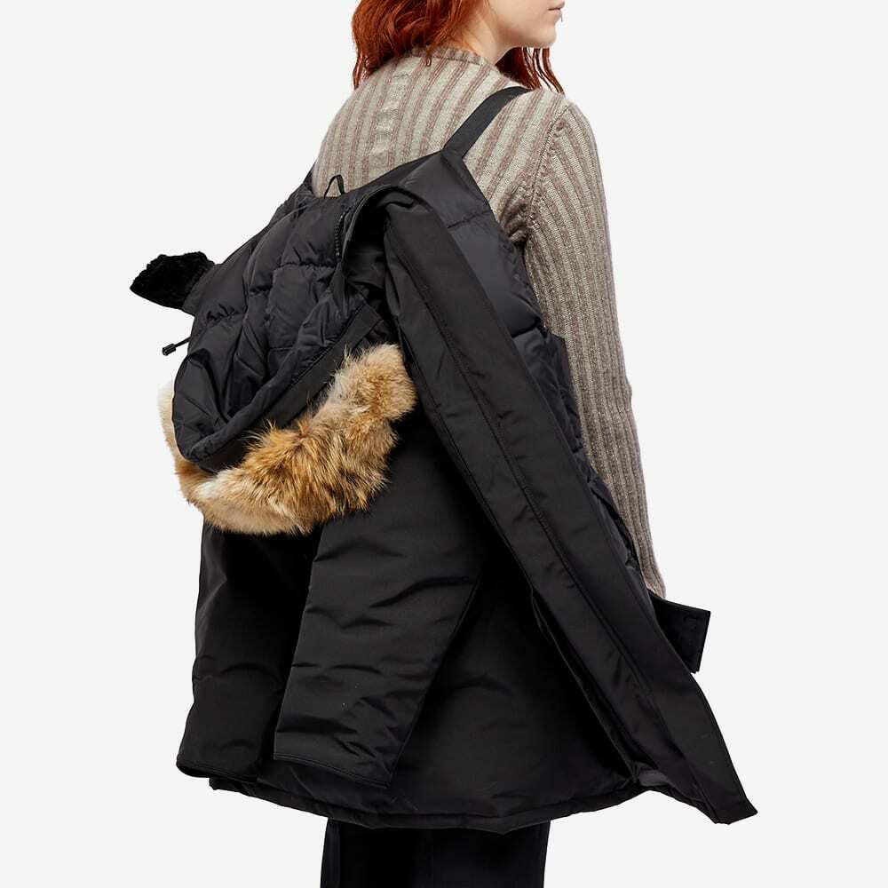 Canada Goose Women's Expedition Parka Jacket in Black Canada Goose