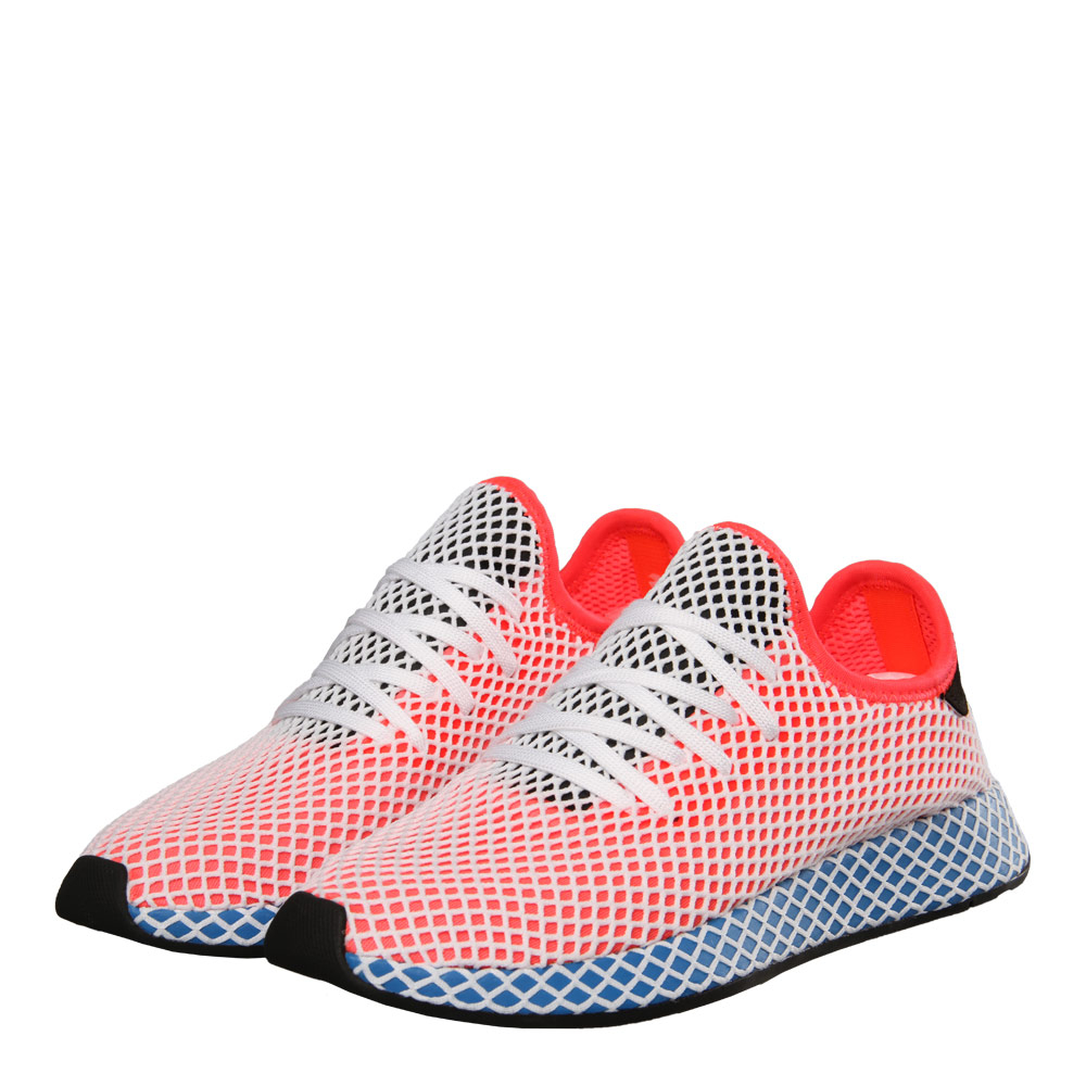 Deerupt Runner - Solar Red / Bluebird adidas