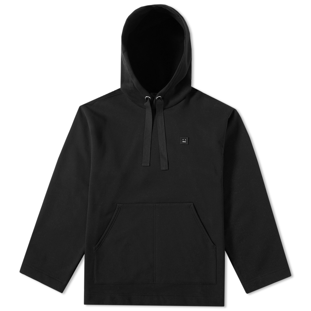 Acne Studios Florida Face Oversize Popover Hoody Acne Studios