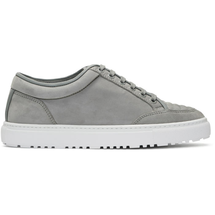 ETQ Amsterdam Grey Suede Low 2 Sneakers 