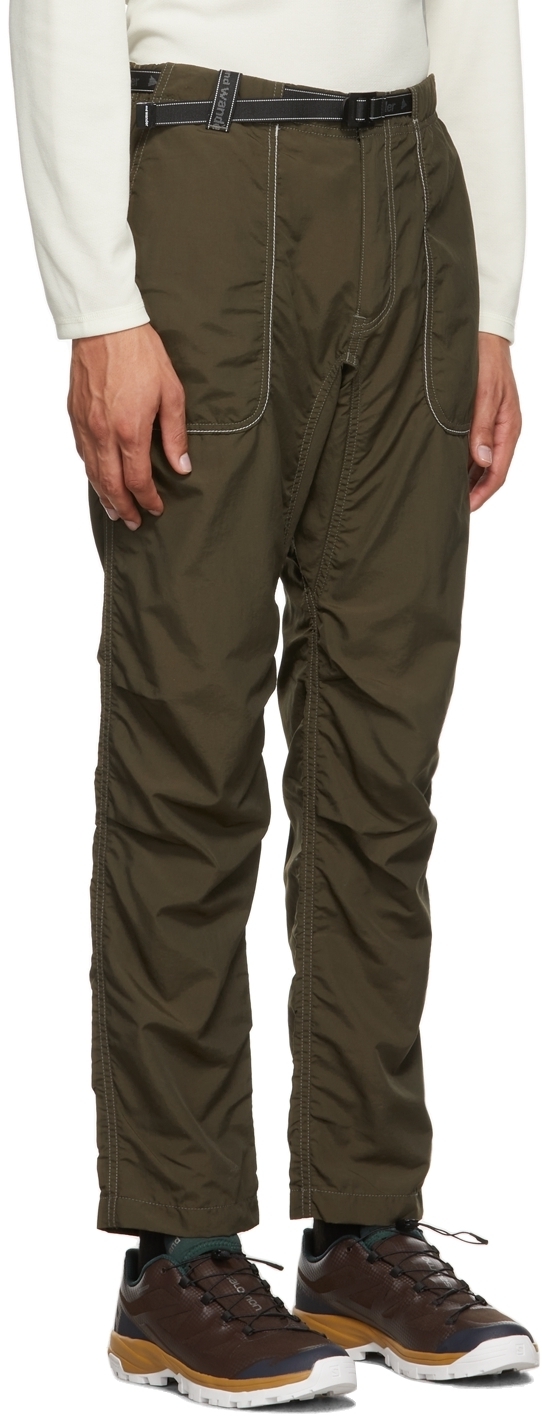 and wander Khaki Nylon Climbing Trousers and Wander