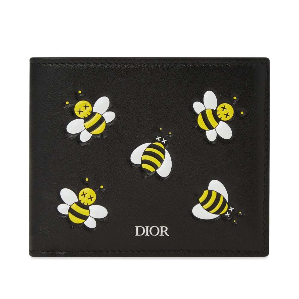 dior kaws bee card holder