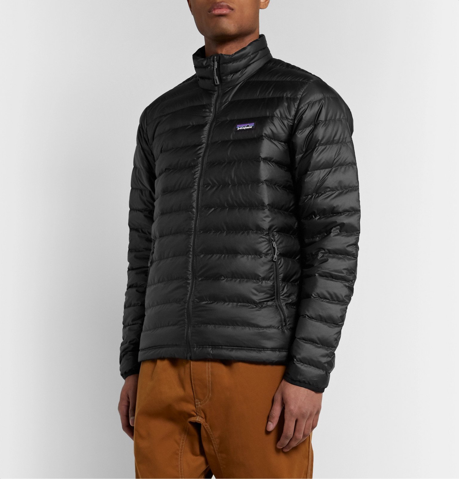 Patagonia - Packable Quilted Ripstop Down Jacket - Black Patagonia