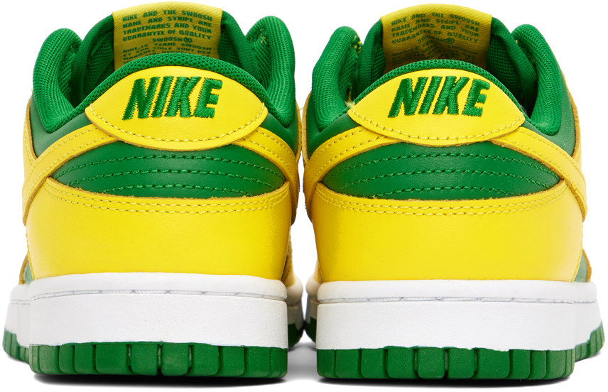 nike green pink yellow