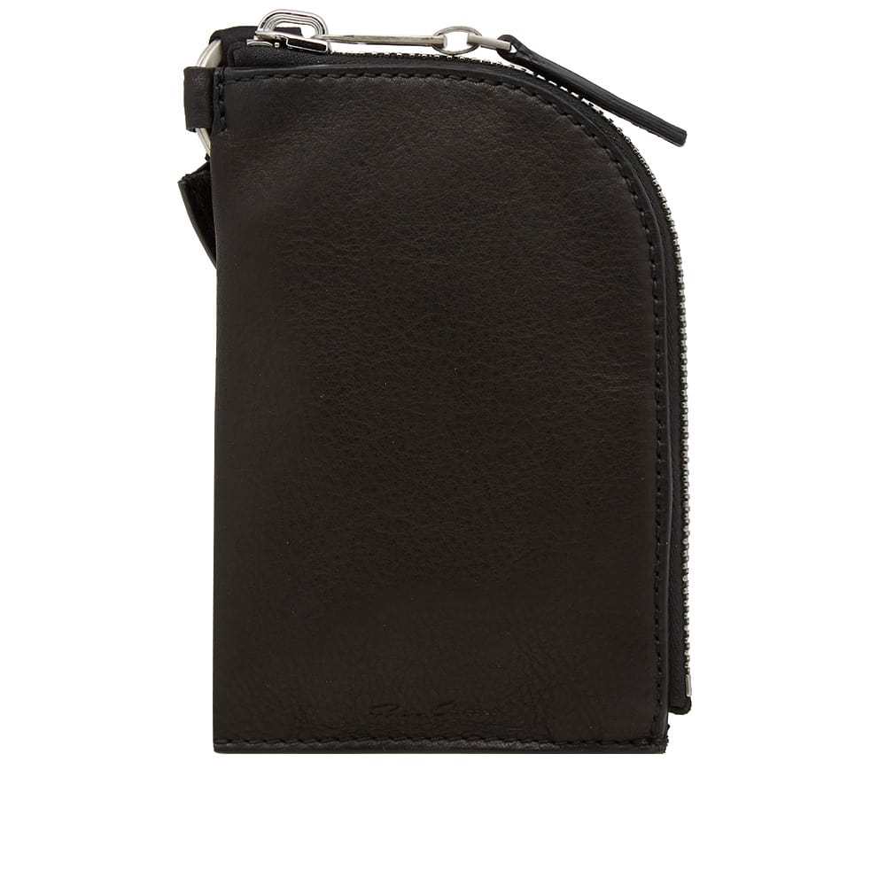 Rick Owens Lanyard Necklace Small Zip Wallet Rick Owens