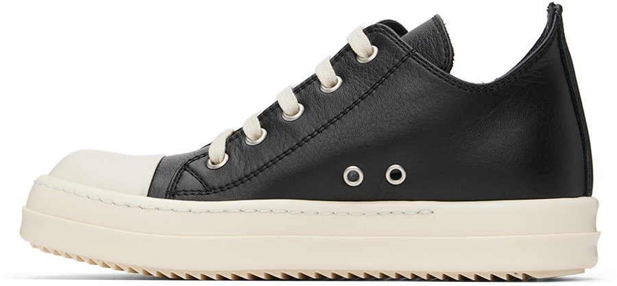 Rick Owens Kids Black Low Sneakers Rick Owens