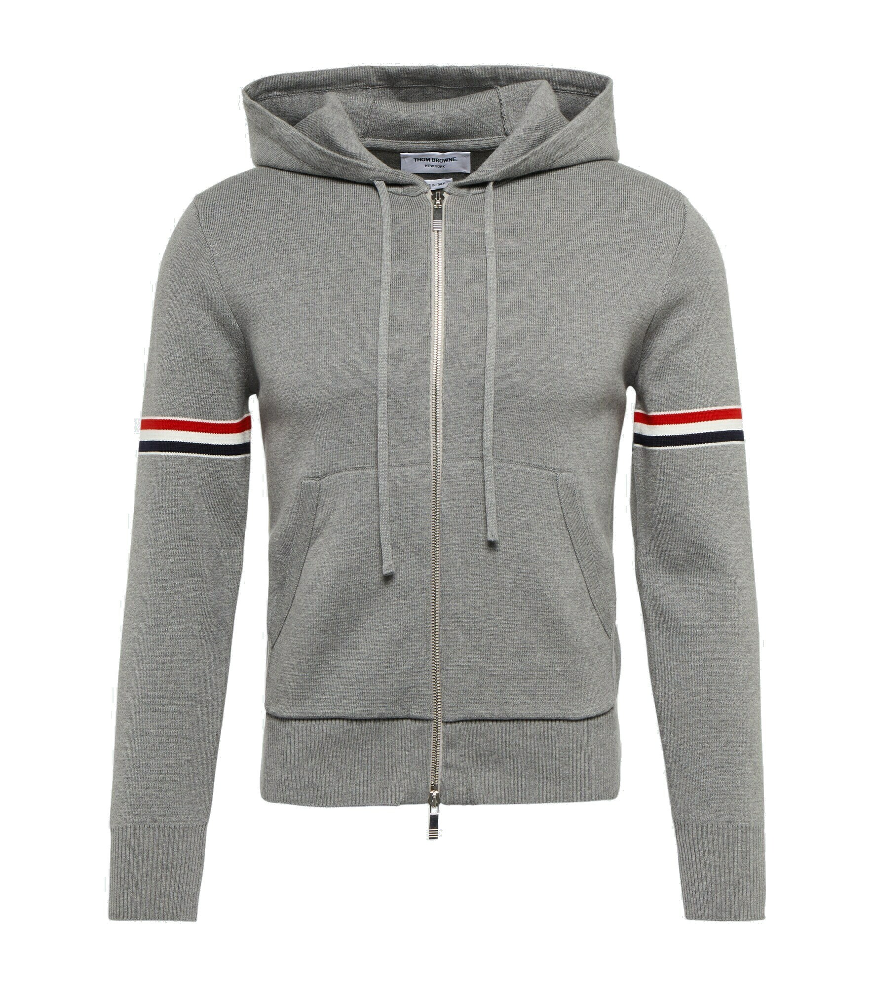 Thom Browne - Cotton knit hoodie Thom Browne