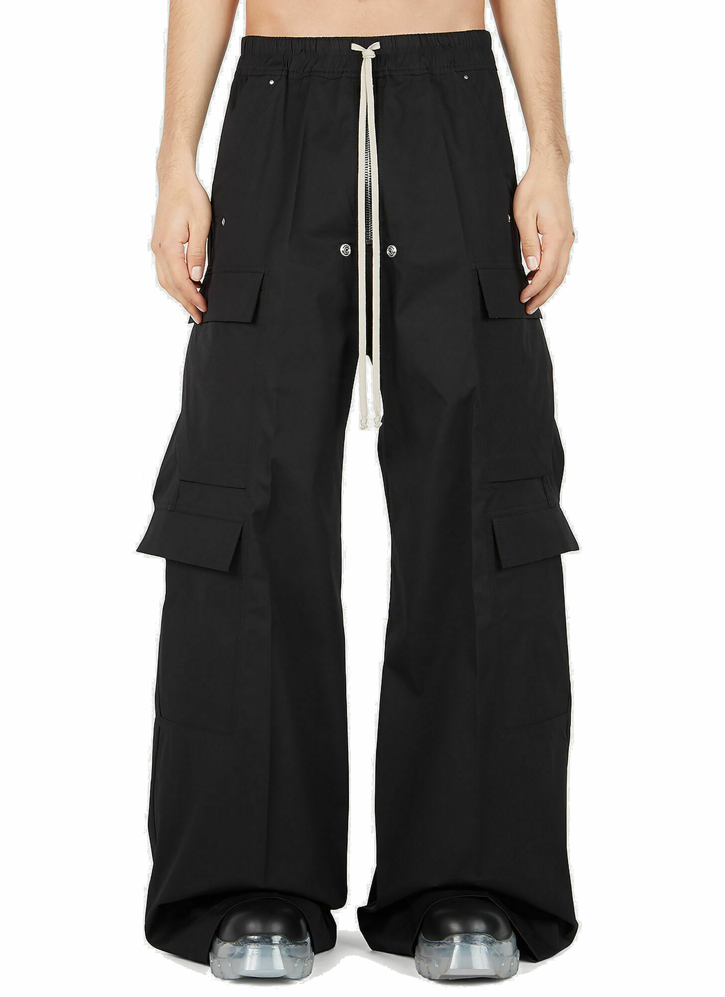 Rick Owens - Bela Cargo Pants in Black Rick Owens