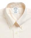 Brooks Brothers Men's Regent Regular-Fit Dress Shirt, Non-Iron Button-Down Collar | Ecru