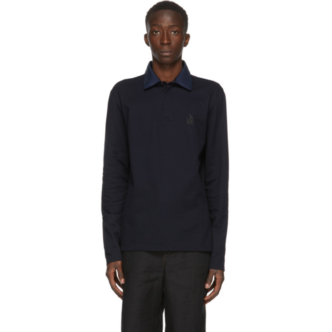 lanvin long sleeve polo