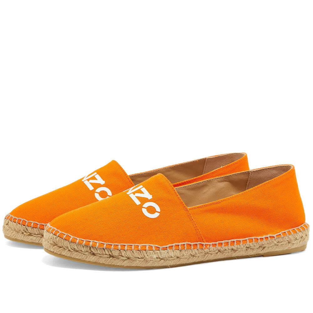 Kenzo Women's Logo Espadrilles in Orange Kenzo