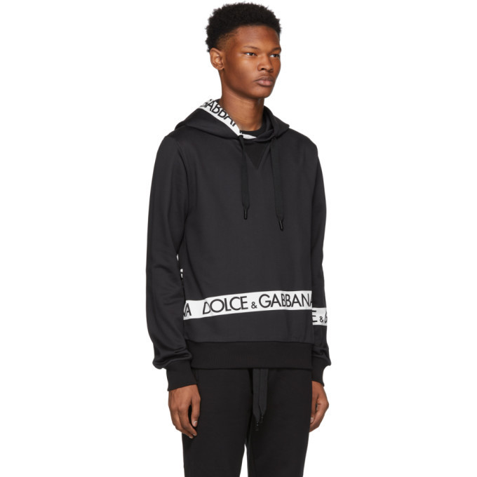 dolce and gabbana tape hoodie