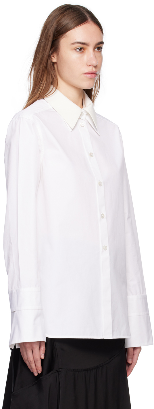 Jil Sander White Heavy Shirt Jil Sander