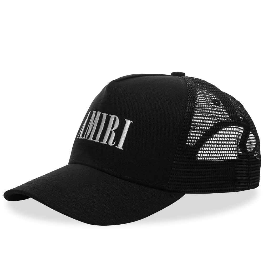 amiri core logo trucker hat