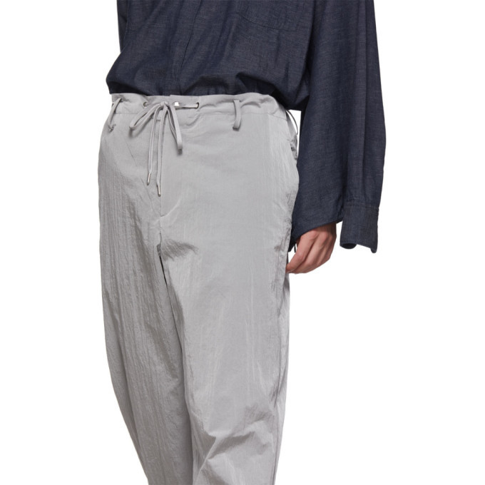 2022SUMMER/AUTUMN新作 【新品】FUMITO GANRYU cotton silk easypants