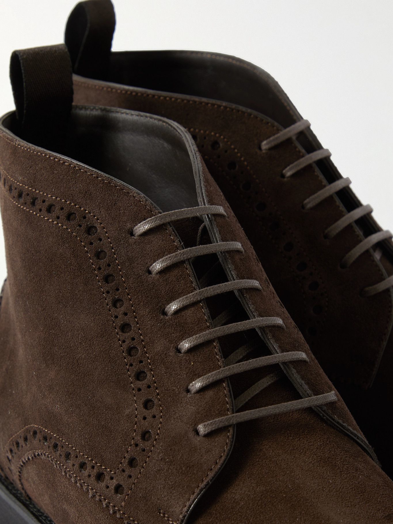 TOM FORD - Suede Chukka Boots - Brown TOM FORD