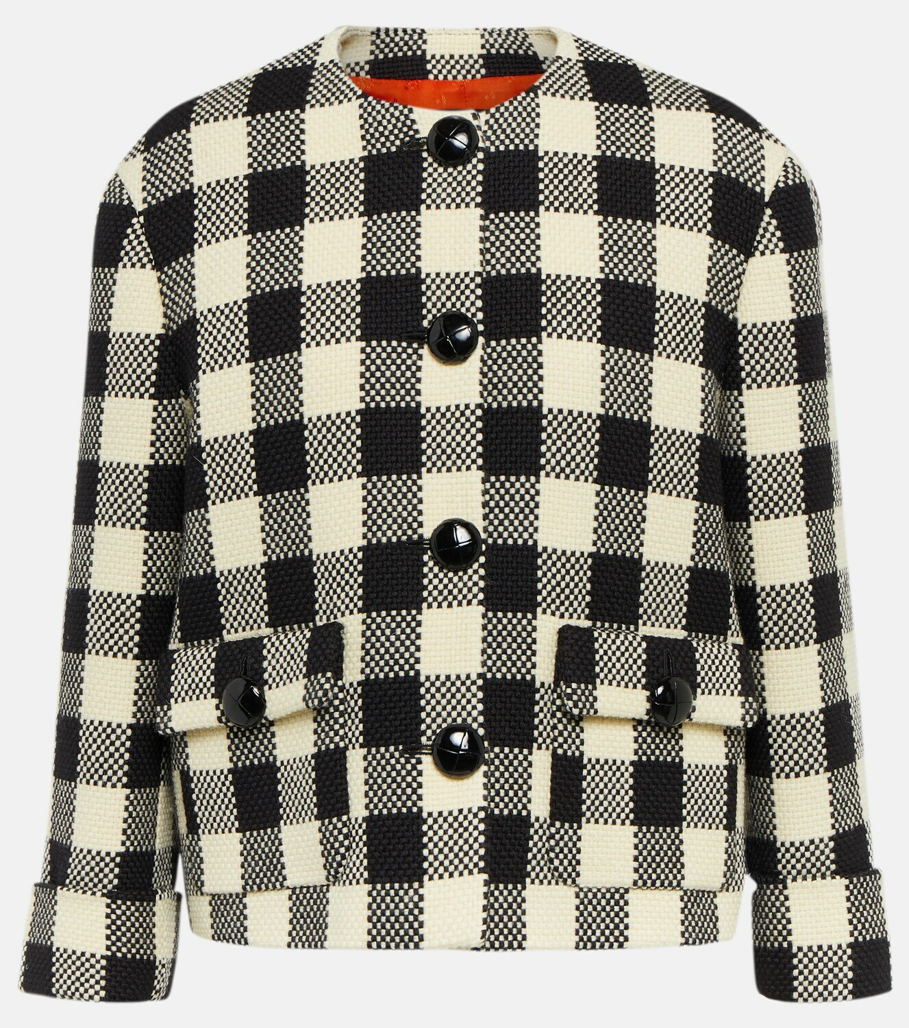 Gucci - Gingham wool jacket Gucci