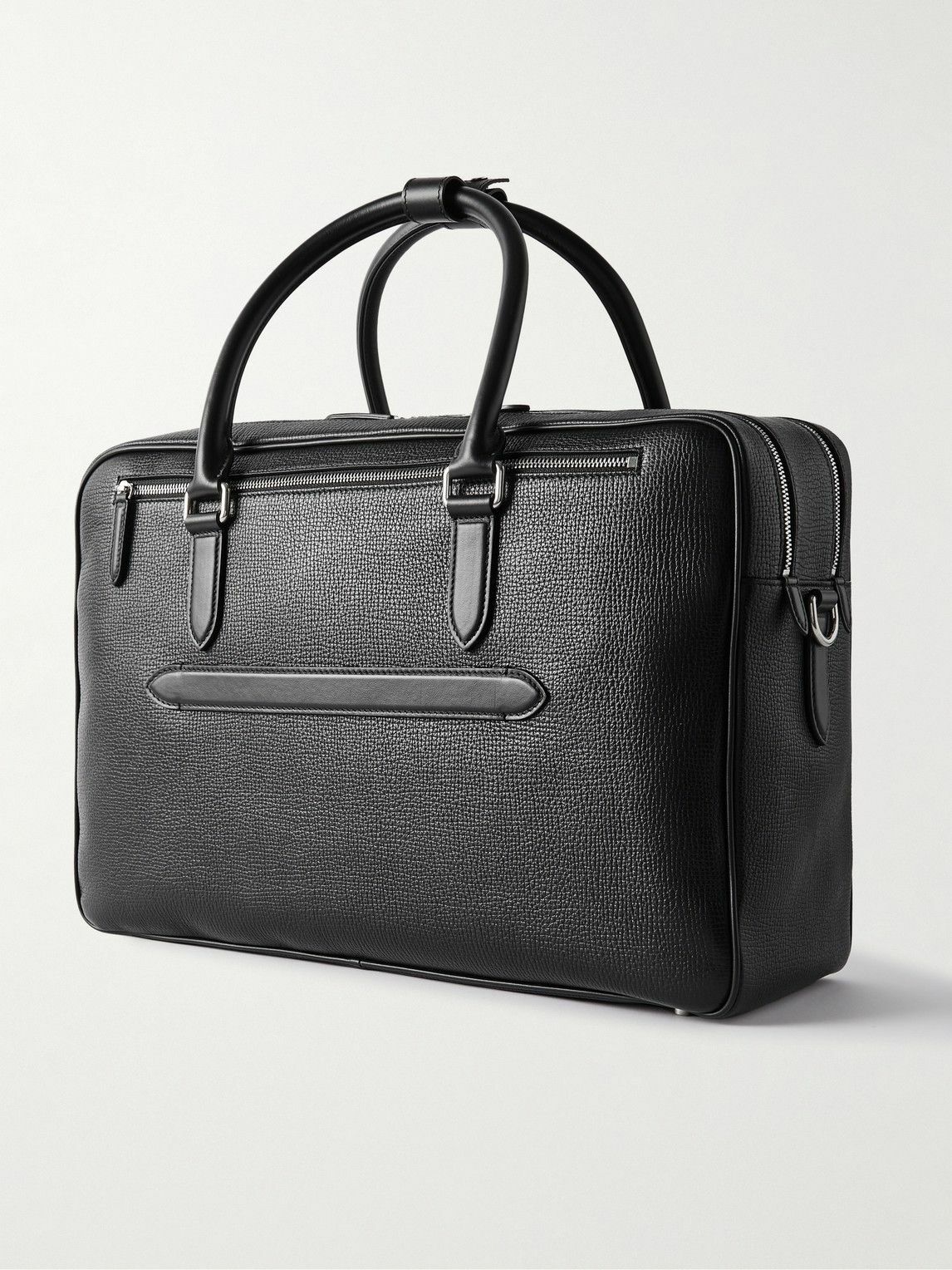 Smythson - 48-Hour Ludlow Full-Grain Leather Weekend Bag Smythson