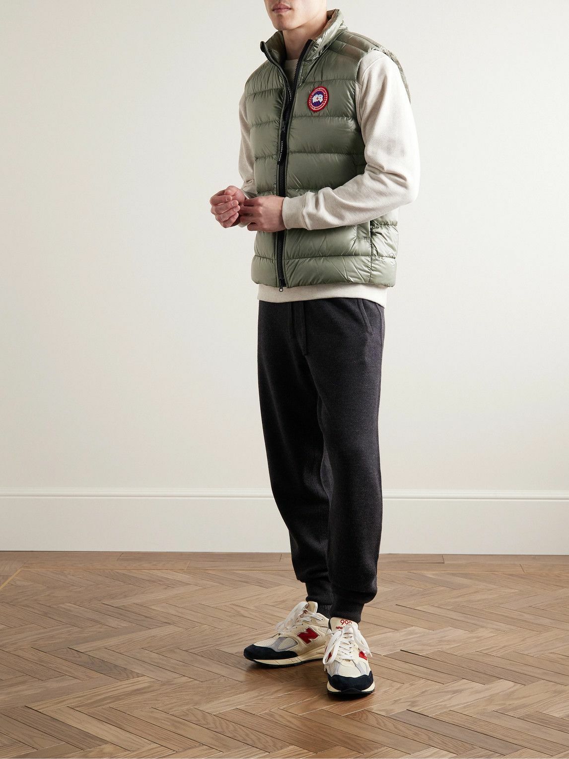 Canada Goose Crofton SlimFit Quilted Recycled NylonRipstop Down