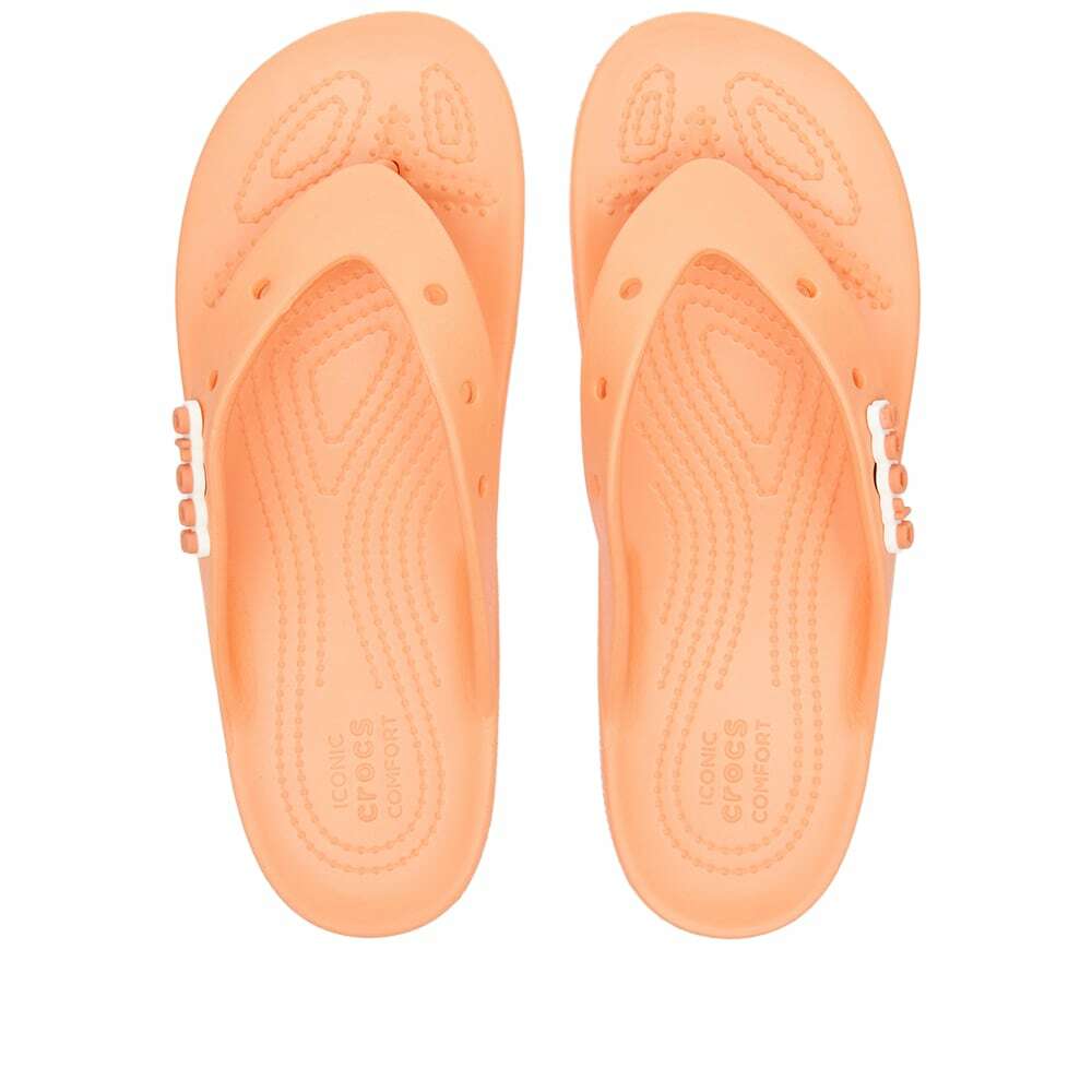 Crocs Women's Classic Platform Flip in Papaya Crocs
