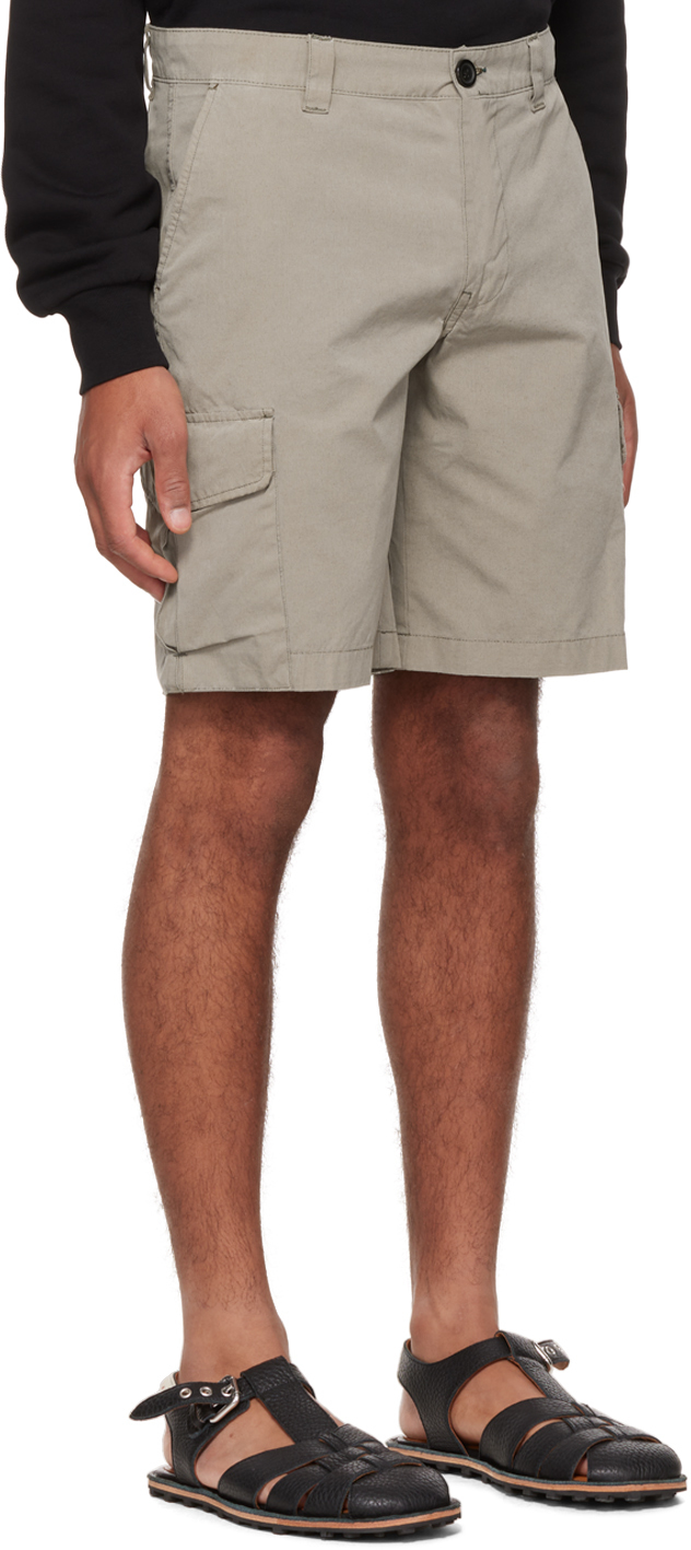 PS by Paul Smith Khaki Cargo Shorts PS by Paul Smith