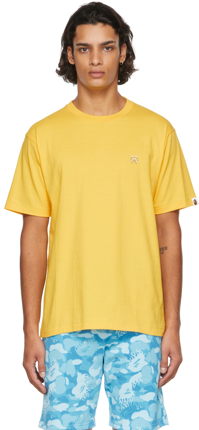 Photo: BAPE Yellow Shark One Point T-Shirt
