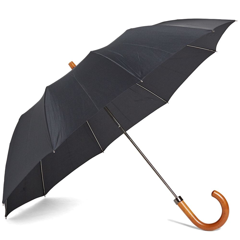 London Undercover Maple Telescopic Umbrella Black London Undercover