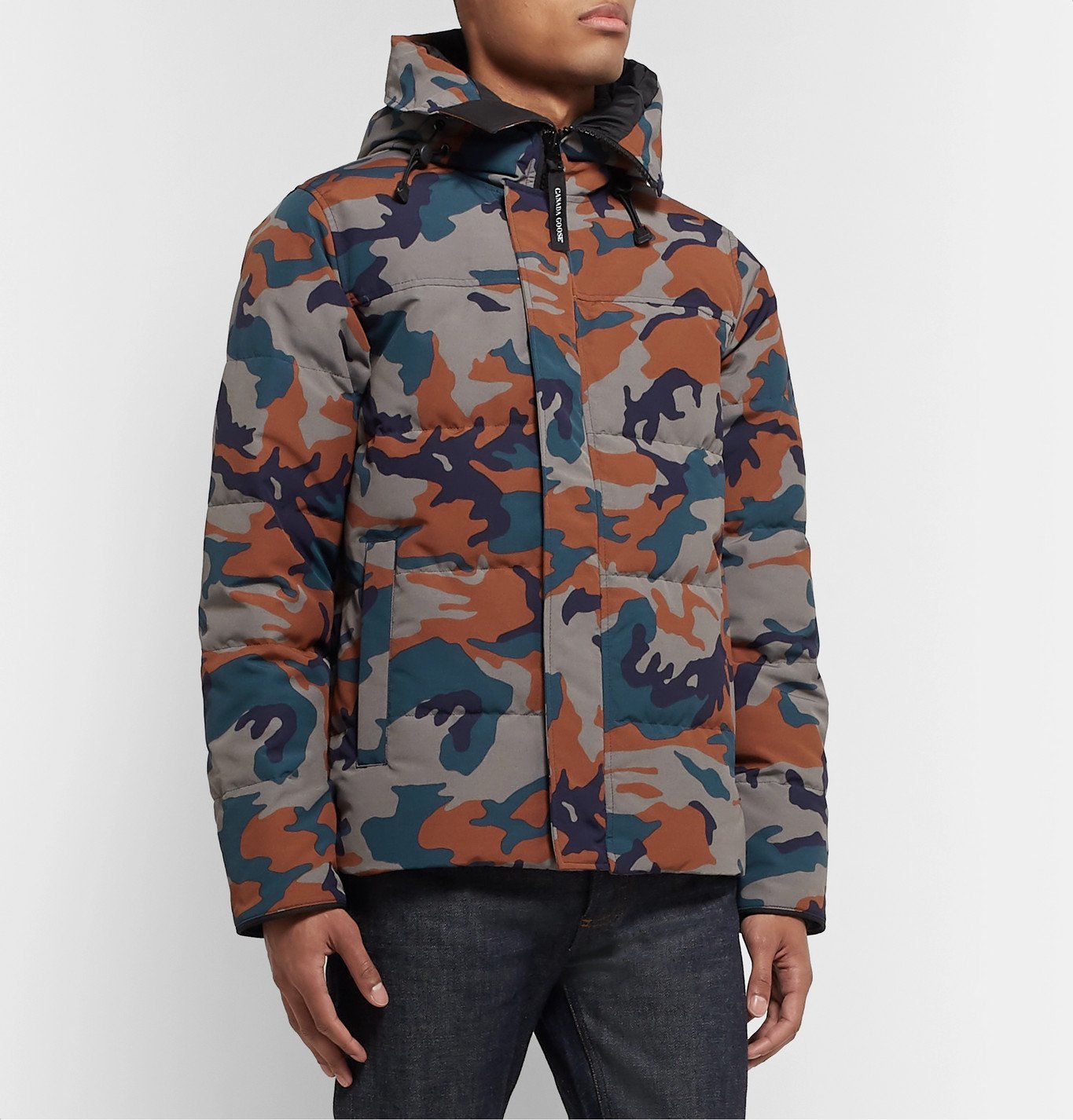 Canada Goose - MacMillan Slim-Fit Camouflage-Print Quilted Arctic Tech ...