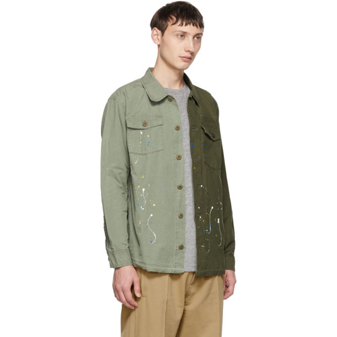 John Elliott Green Distorted Military 