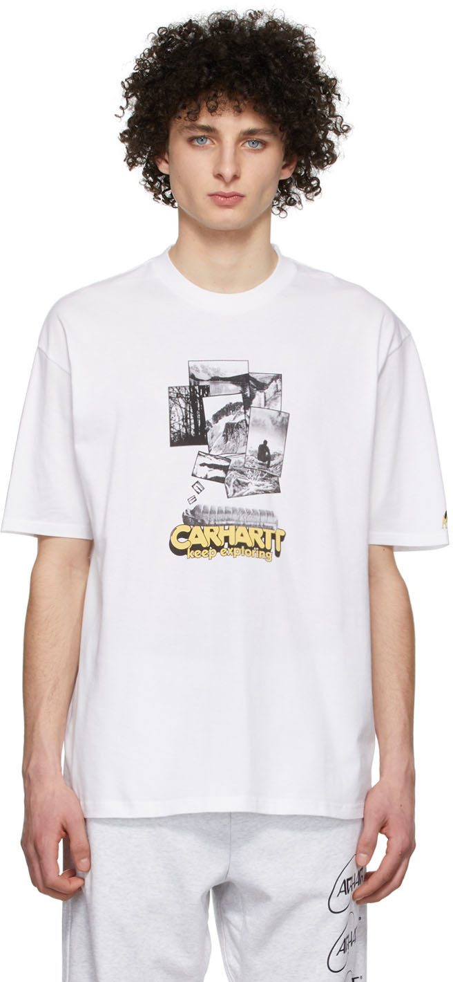Carhartt Work In Progress White Exped T-Shirt Carhartt WIP