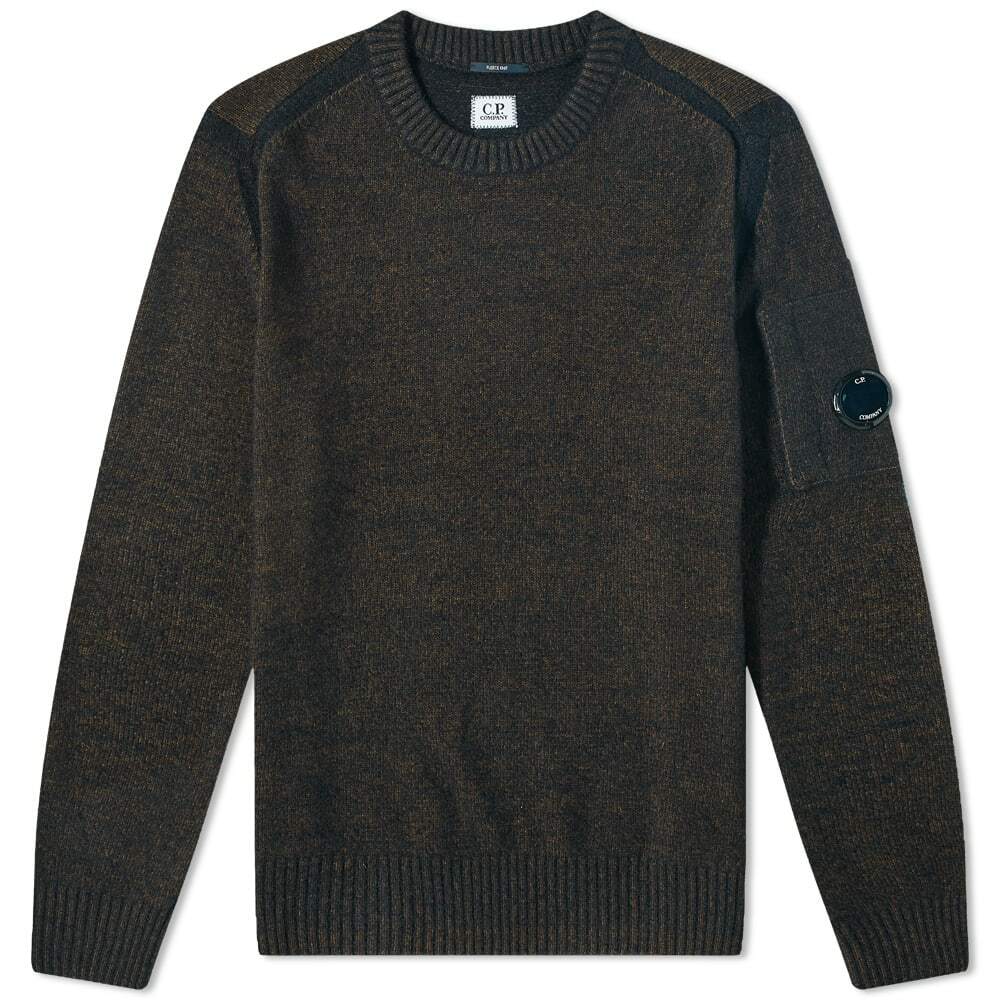 CP Company Fleece Knit Arm Lens Crew Knit C.P. Company