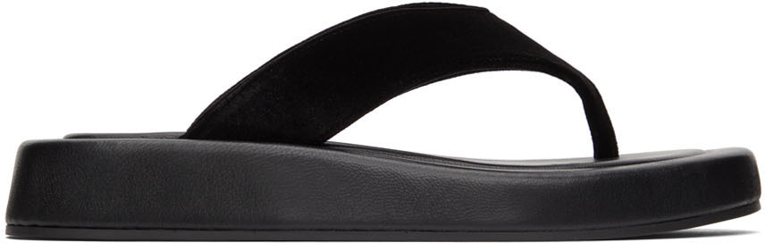 Photo: The Row Black Ginza Sandals