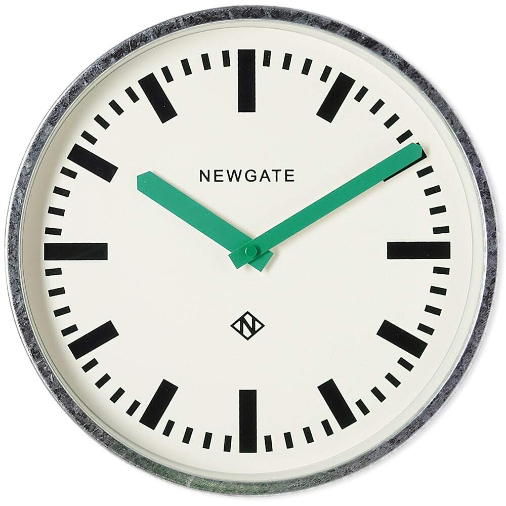 Newgate Clocks Luggage Wall Clock in Green Newgate Clocks