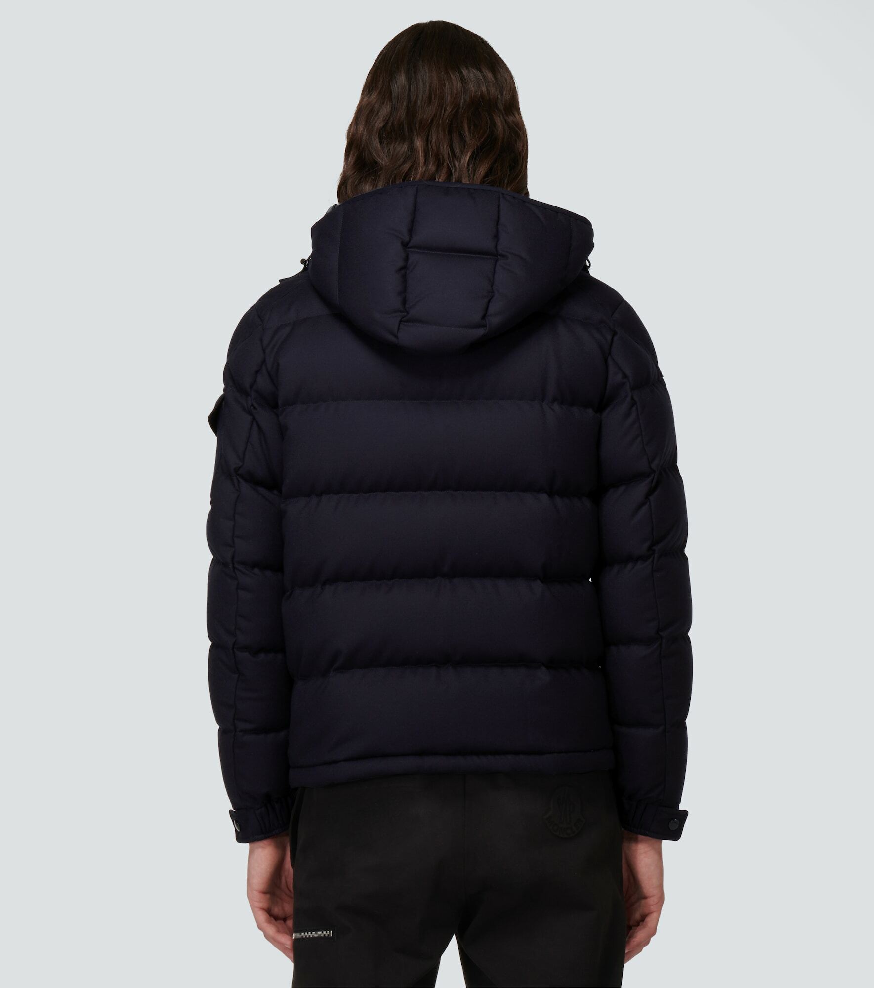 Moncler - Montgenevre wool flannel down jacket Moncler