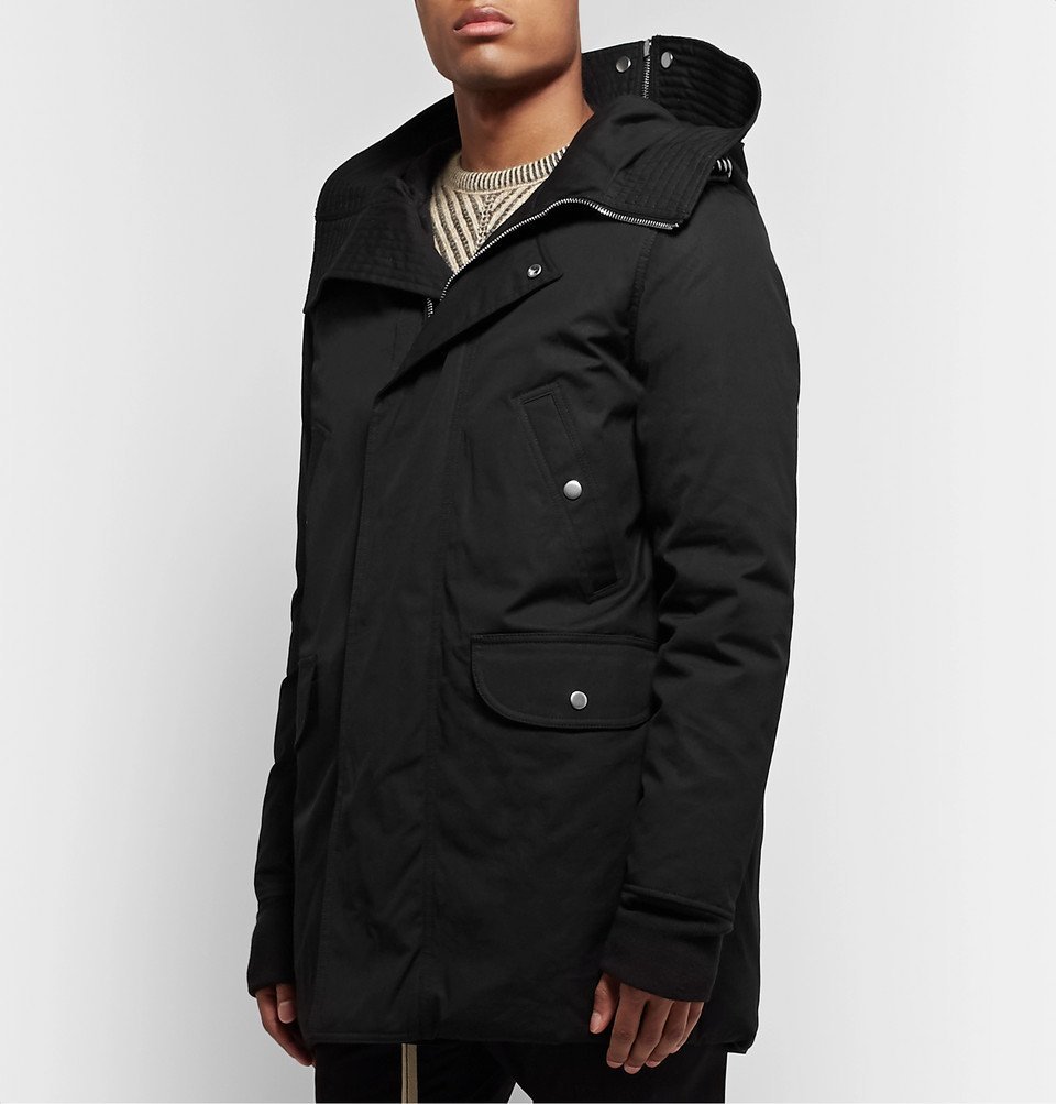 rick owens cotton jacket