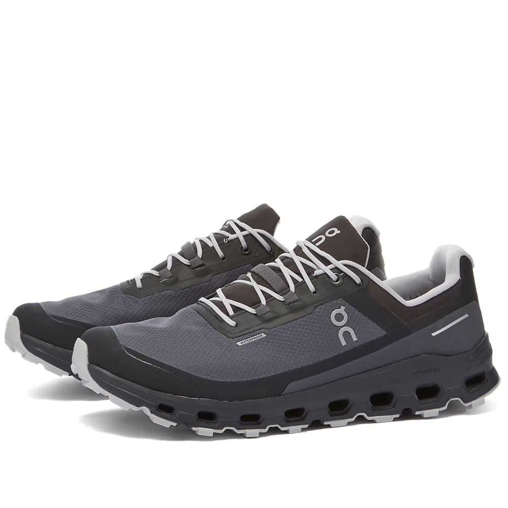 ON Men's Running Cloudvista Waterproof Sneakers in Eclipse/Black On