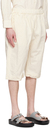 CASEY CASEY Off-White Yama Shorts